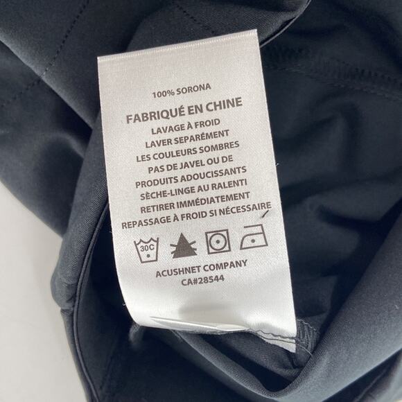 Foot Joy Women's Black Side Pockets High Waisted Crop Pant Size S - Picture 7 of 9